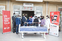 Consolidated Bank Ghana donated medical beds to the LEKMA Hospital