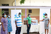 Portable Polymerase Chain Reaction (PCR) equipment donated by Standard Chartered Bank and mPharma