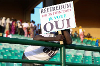 The Referendum is crucial for military's commitment to civilian rule. [Fatoma Coulibaly/Reuters]