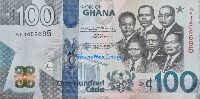 A GH¢100 note