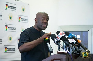 Information Minister, Kojo Oppong-Nkrumah