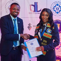 Joana Gyan Cudjoe has acquired a diploma in Criminal Investigations and Intelligence Analysis