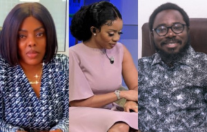 Nana Aba Anamaoh, SerwaaAmihere and  Dr Kobby Mensah