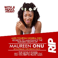 The late Maureen Onu