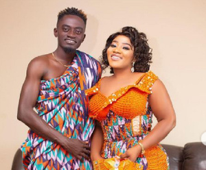 Actor LilWin and wife, Maame Serwaa