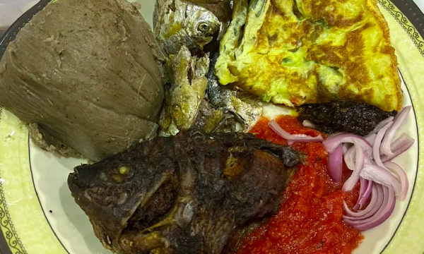 Millet-Kenkey created by Nora Naa Atwei Mensah