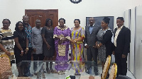 First Lady, Mrs. Rebecca Akufo-Addo with members of the Local Organising Committee (LOC)