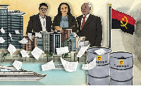 An illustration from the International Consortium of Investigative Journalists #Luanda Leaks