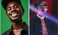 Ghanaian musician Black Sherif and Nigerian singer Burna Boy