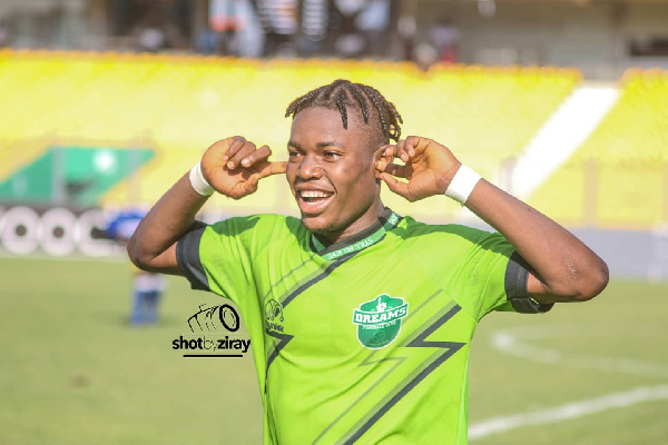 Abdul Fatawu Issahaku is on loan at Dreams FC