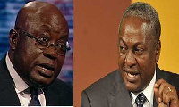 President  Nana Addo Dankwa Akufo-Addo and John Mahama