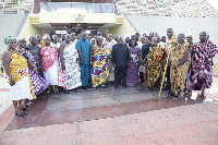 President Akufo-Addo with the Chiefs