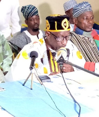 President of the Zongo Chiefs, Chief Ahmed Ibrahim Gado