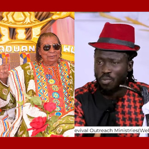 Apostle Safo Kantanka [L]; Supreme Herbal [R]