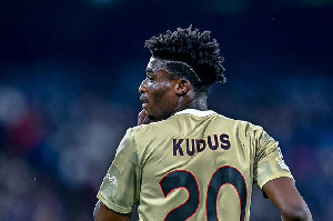 Ajax Manager Alfred Schreuder Defends Mohammed Kudus' Display Against Napoli