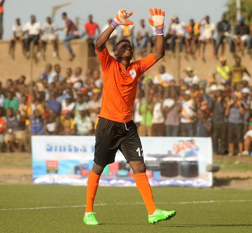 Inter Allies goalie, Kwame Baah