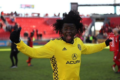 Colorado Rapids defender Lalas Abubakar