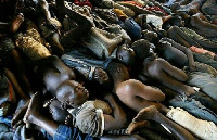 File photo: An image representing the harsh conditions in Ghanaian prisons