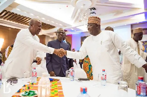 John Dramani Mahma and Dr Bawumia