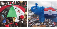 NDC and NPP Supporters