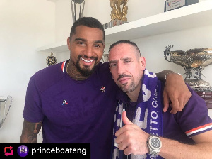 Frank Ribery joined Fiorentina on a free transfer