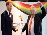 The UK's Prince Harry and Boris Johnson opened the UK-Africa Investment Summit in London