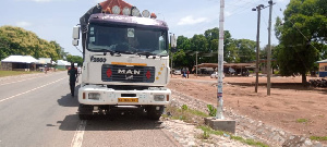 The impounded cars are at the office of the Forestry Commission office in Damongo