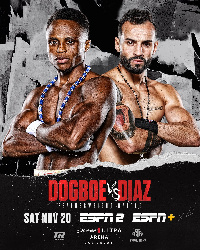 Isaac Dogboe will come up against Christopher Diaz