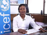 Susan Ngongi, outgoing Country Director for UNICEF