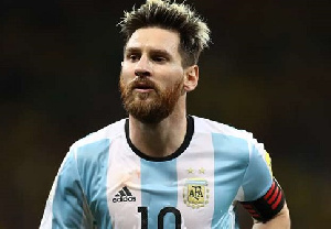 Argentina captain Lionel Messi