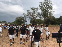 Black Star players supported the Green Ghana project