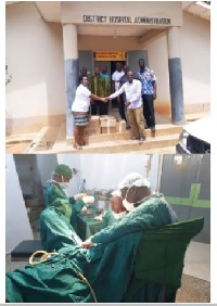 SOGOG surgical outreach was held at the Nkwanta South District Hospital