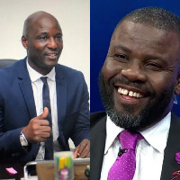 Anthony Baffoe(L), Osei Kuffour(R)