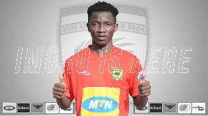 Asante Kotoko left back Imoro Ibrahim