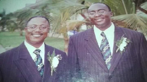 Dr Mahamadu Bawumia and Prof. Kenneth Agyeman Attafuah in 1999