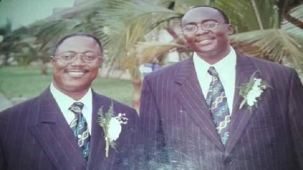 Dr Mahamadu Bawumia and Prof. Kenneth Agyeman Attafuah in 1999