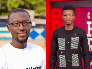 Blogger, Boga Ali Hashim  and singer  Kofi Kinaata