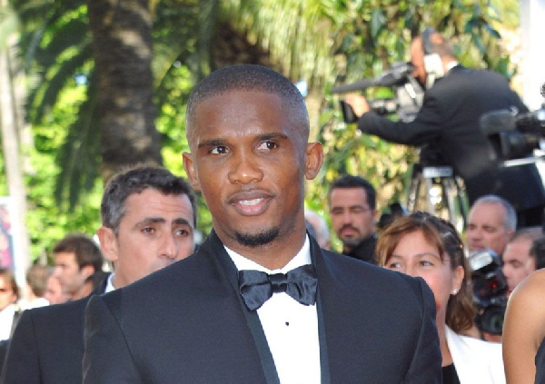 Samuel Eto'o , Former Barcelona and Cameroon striker