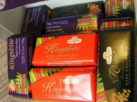 File photo of Ghana's Golden Tree chocolates