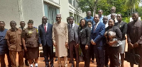 A group photograph of stakeholders at the meeting