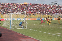 Stephen Nyarko's header that got the goal