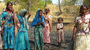 A file photo of Fulani women