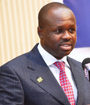 Omane Boamah, former communications Minister