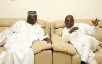 Dr. Mahamudu Bawumia with Nana Akufo-Addo