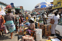 The Makola traders claim the hawkers disrupt their commercial activities