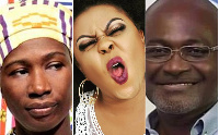 Cecilia Marfo, Afia Schwarzenegger and Kennedy Agyapong