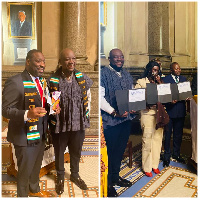 Kofi Asmah was honoured by City of Philadelphia