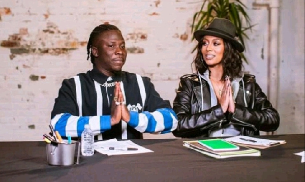 Keri Hilson and Stonebwoy