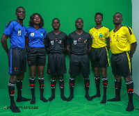 A photo of some Ghanaian referees