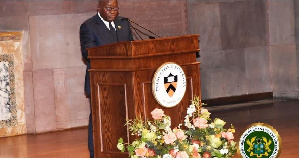 President Akufo-Addo in an address at Princeton University, USA